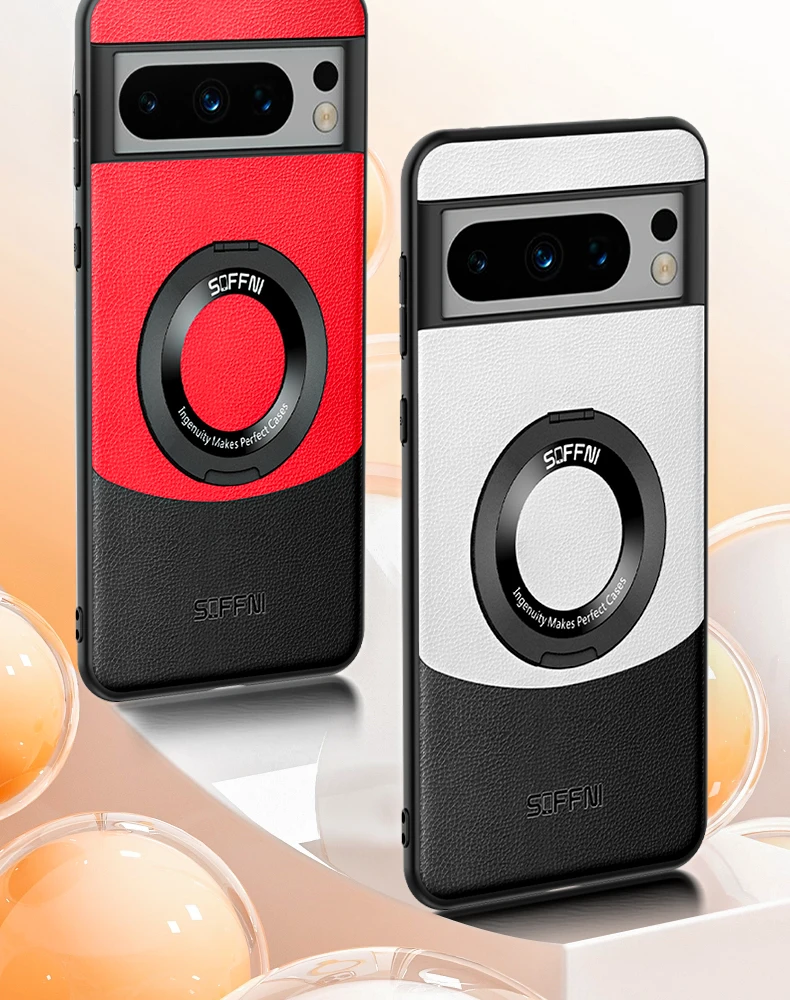 Magsafe Case with Ring For Google Pixel 8 Series - onlinemegasale.com