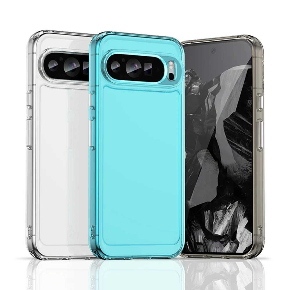 Transparent Shockproof Case for Google Pixel 9 Series - onlinemegasale.com