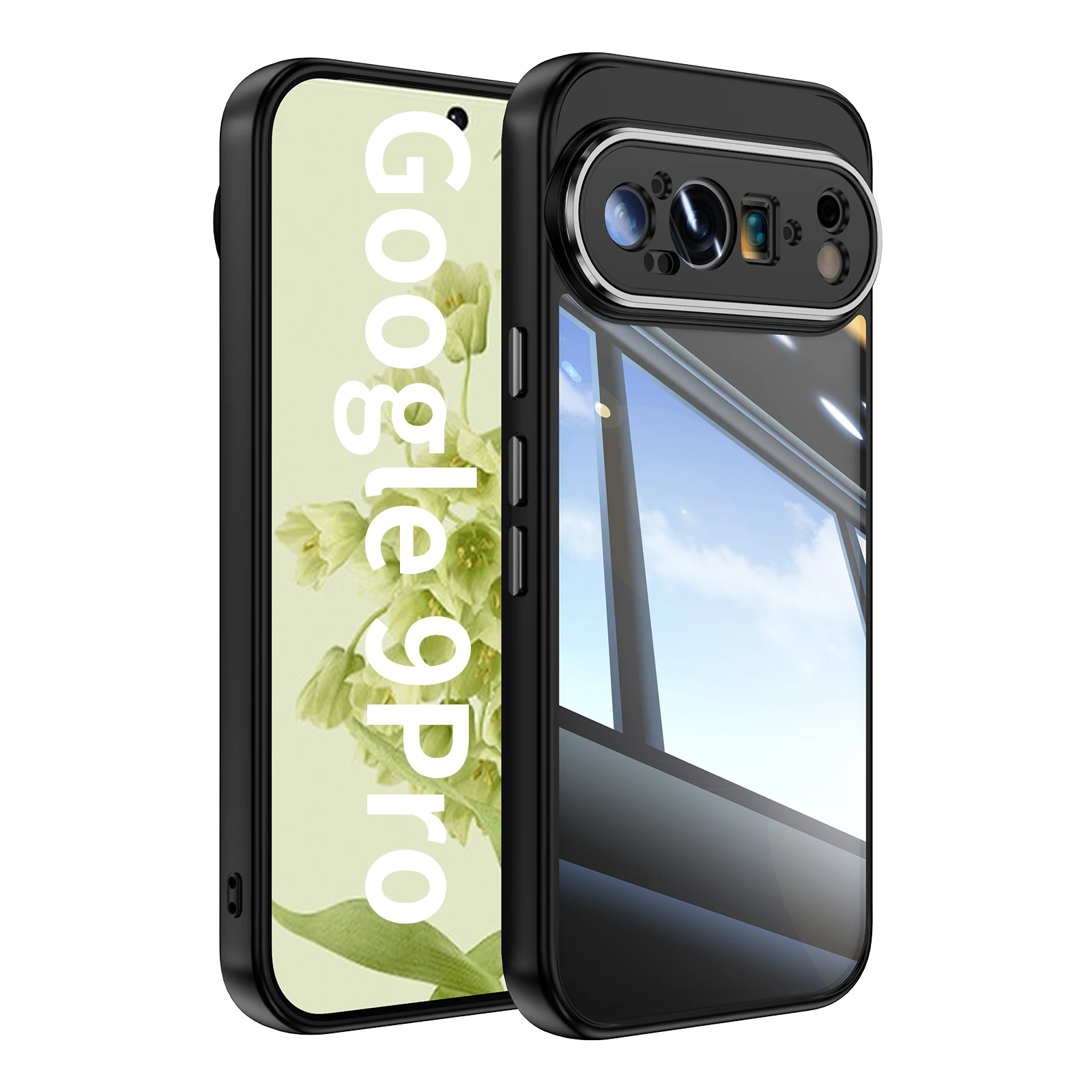 Shockproof Clear Case For Google Pixel 9 Series - onlinemegasale.com