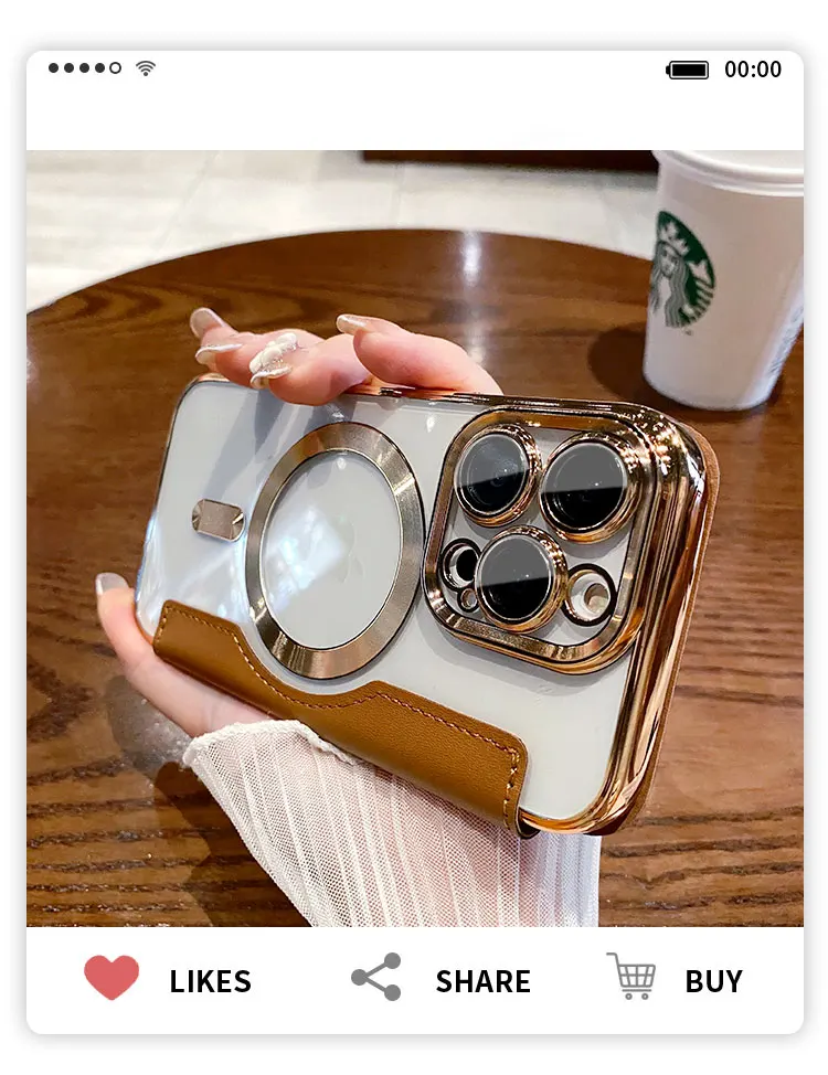 The Ultimate 3 in 1 Wallet Magnetic Phone Case - onlinemegasale.com