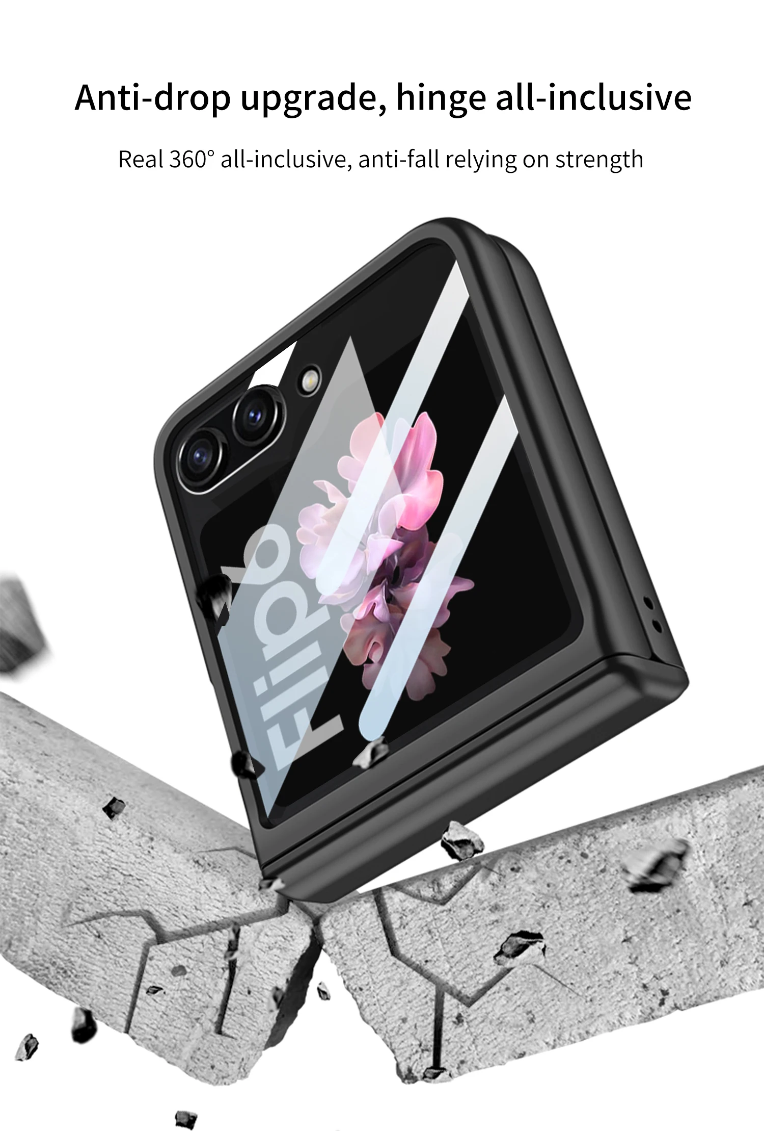 Shockproof Case with Magnetic Hinge Protection for Samsung Galaxy Z Flip 6 - onlinemegasale.com Shockproof Case with Magnetic Hinge Protection for Samsung Galaxy Z Flip 6 - onlinemegasale.com