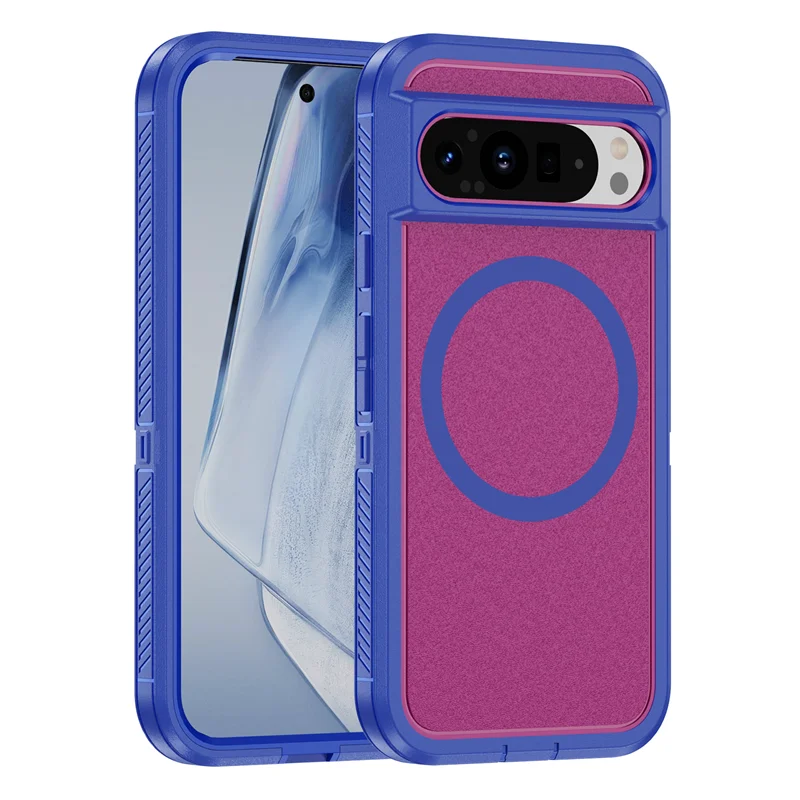 Magnetic Armor Case For Google Pixel 9 Series - onlinemegasale.com