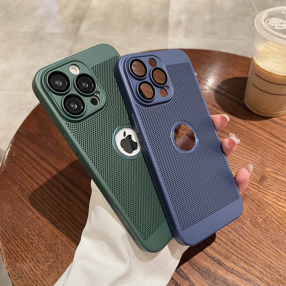 Luxury Slim Heat Radiation Case for iPhone - onlinemegasale.com