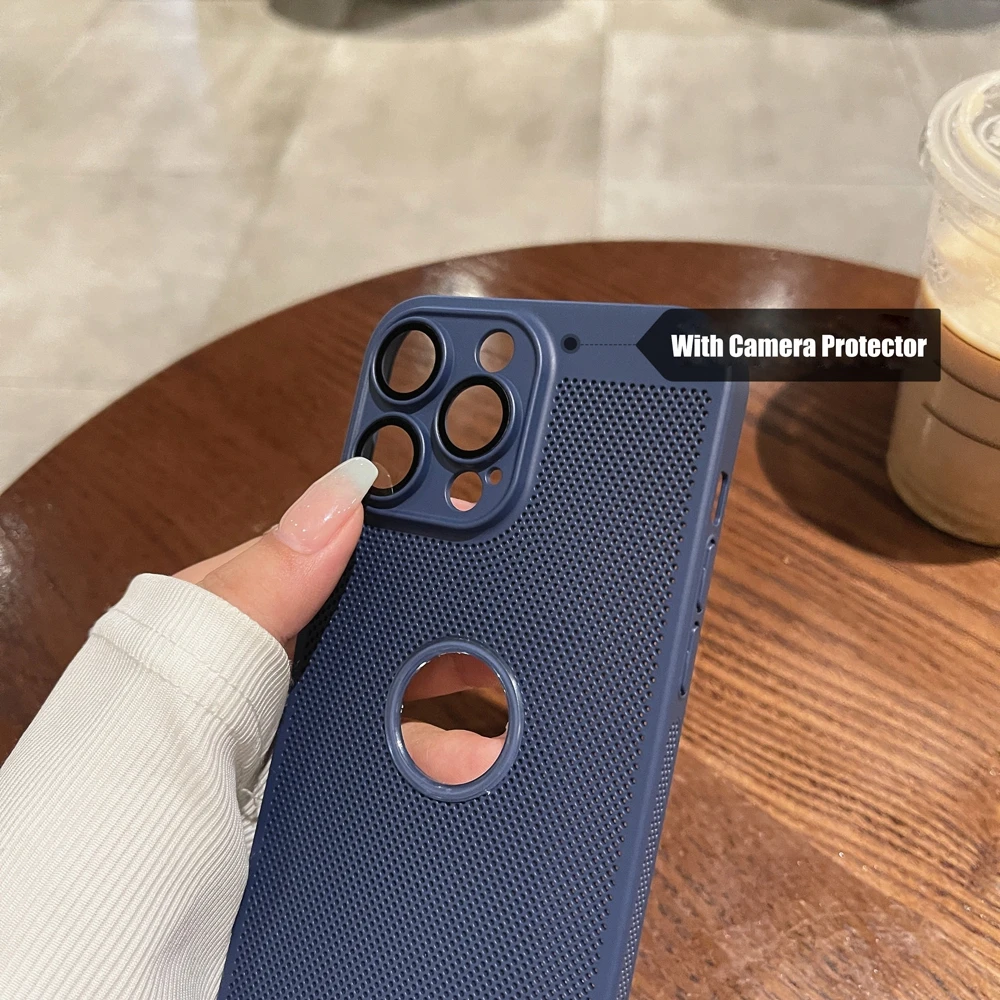 Luxury Slim Heat Radiation Case for iPhone - onlinemegasale.com
