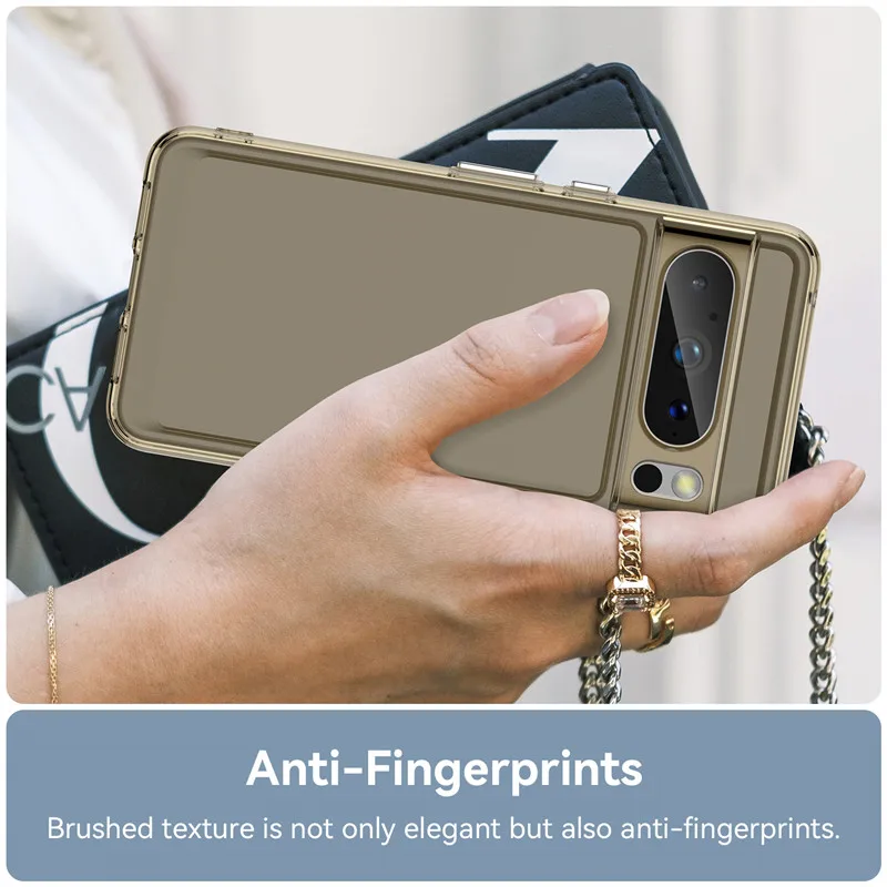 Transparent Shockproof Bumper Case For Google Pixel 8 Series - onlinemegasale.com