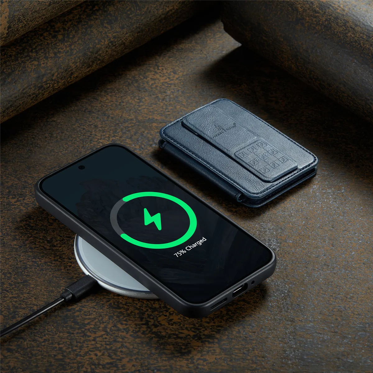 Leather Case with Detachable Magnetic Wallet For Google Pixel Series - onlinemegasale.com