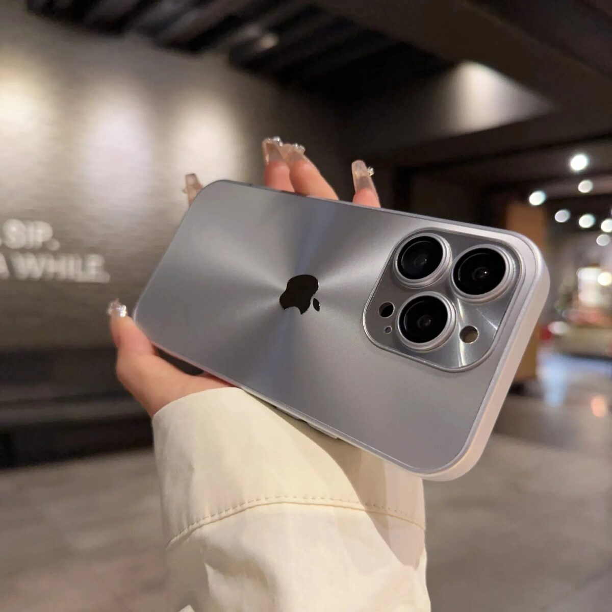 Luxury Gold Metal Case For iPhone - onlinemegasale.com