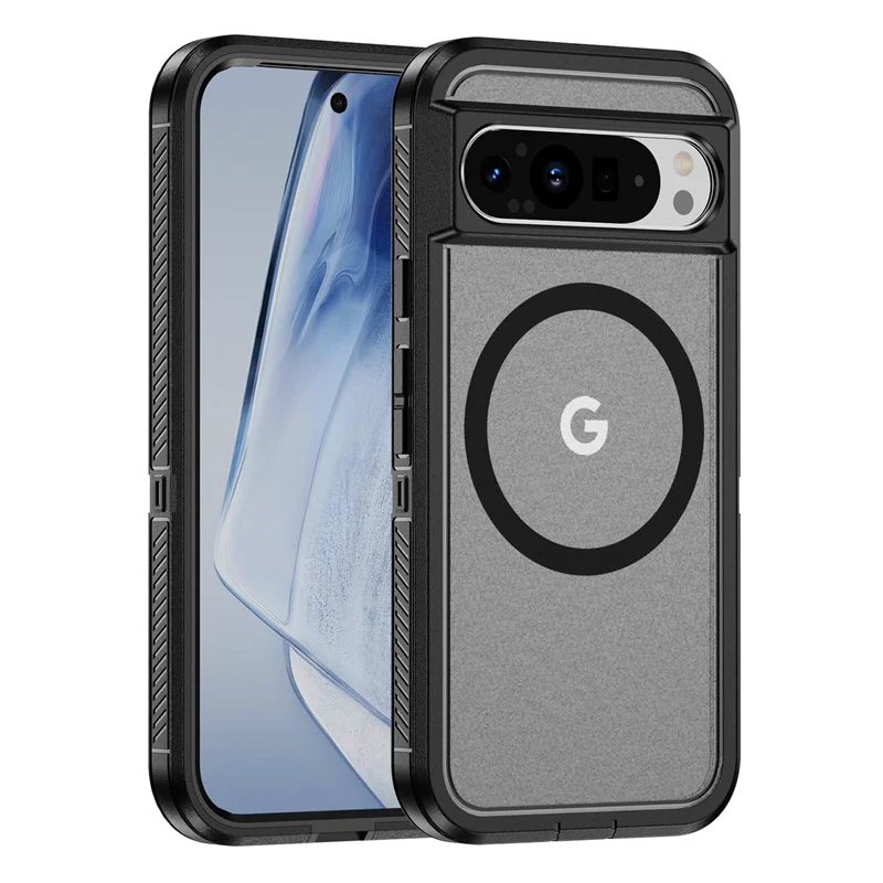Magnetic Armor Case For Google Pixel 9 Series - onlinemegasale.com