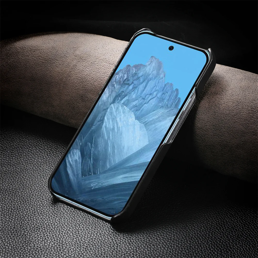 Leather Case with Card Slot For Google Pixel 9 Series - onlinemegasale.com