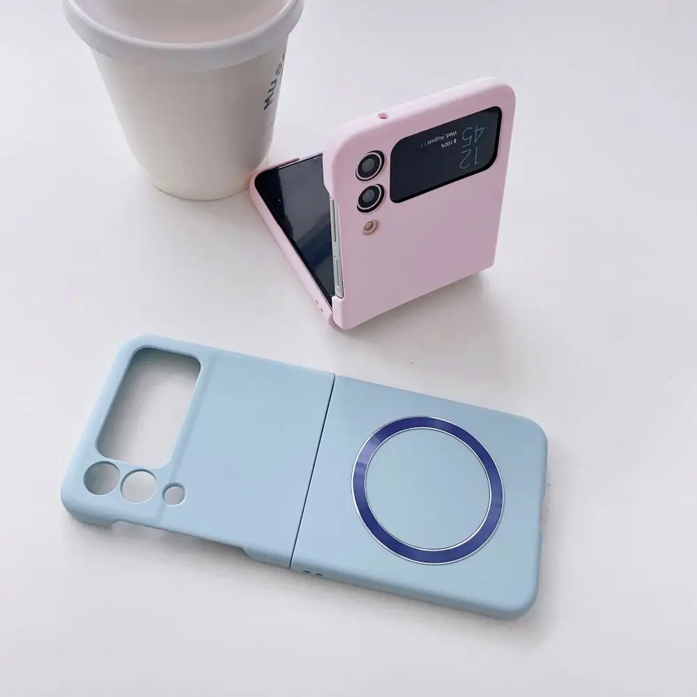 wireless charging magnetic case For Samsung Galaxy Z Flip - onlinemegasale.com