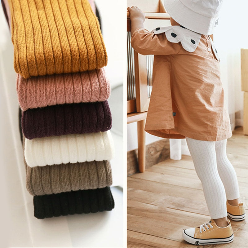 Sec89ee04c2334a5e9124153504d57d95E Stretchable Striped Baby Leggings - onlinemegasale.com