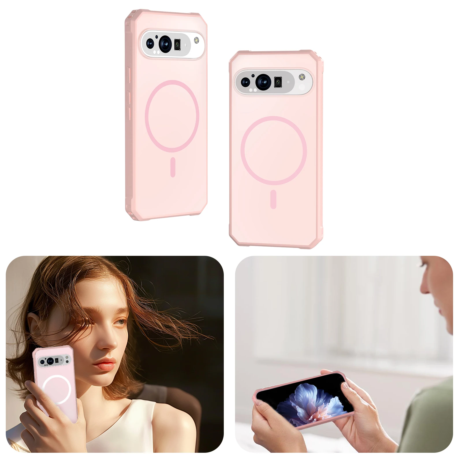 Shockproof Magsafe Case For Google Pixel 9 Series - onlinemegasale.com