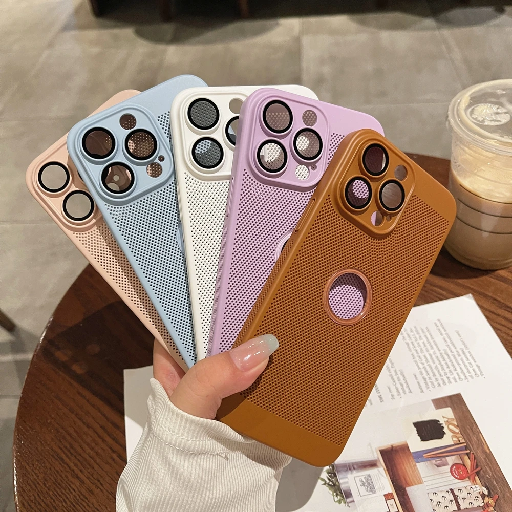 Luxury Slim Heat Radiation Case for iPhone - onlinemegasale.com