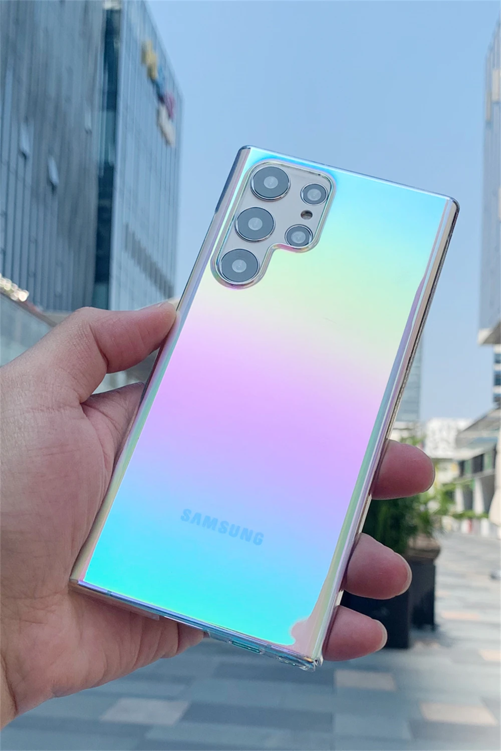 Laser Aurora Clear Case For Samsung S22 Series - onlinemegasale.com Laser Aurora Clear Case For Samsung S22 Series - onlinemegasale.com