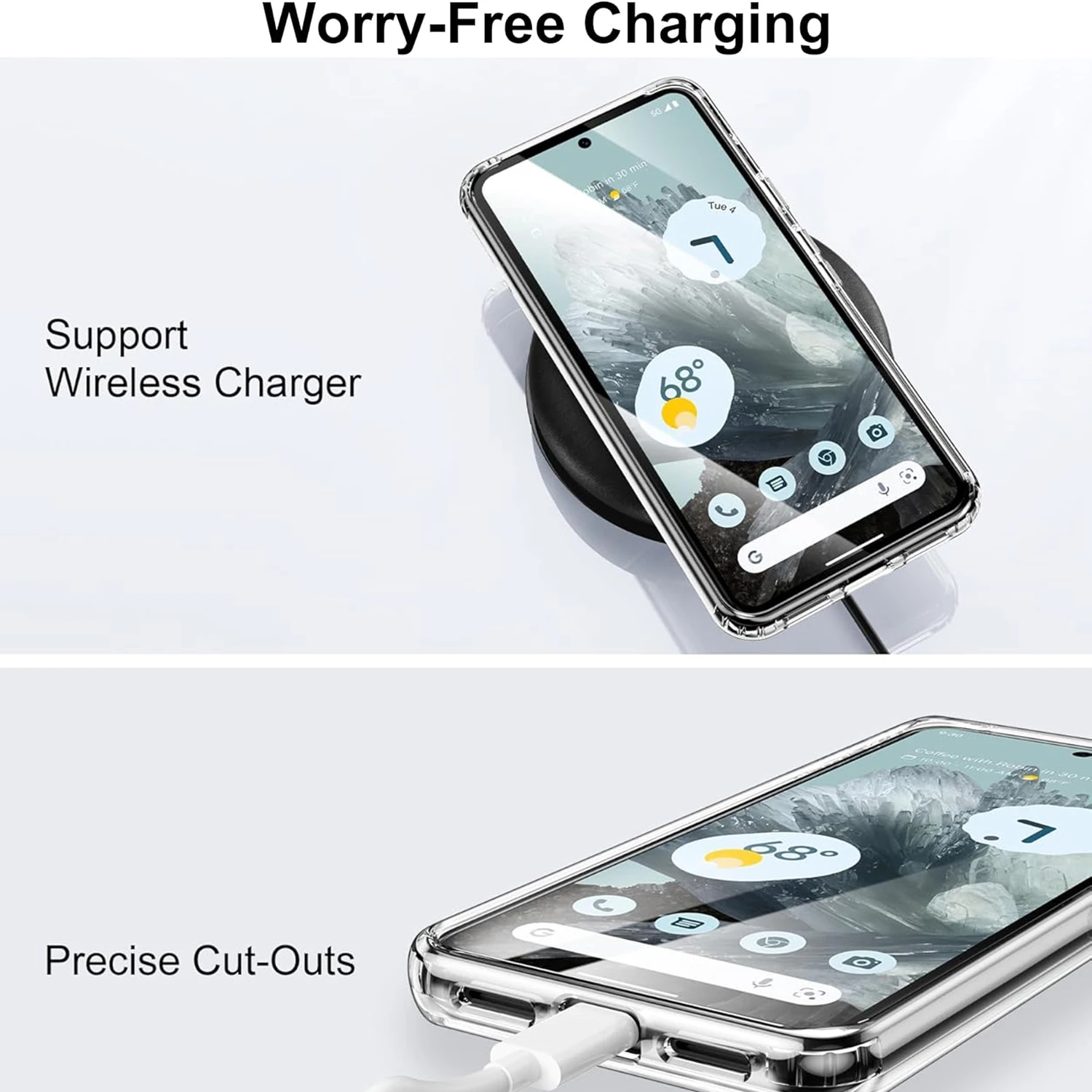 Transparent Magsafe Case For Google Pixel 9 Series - onlinemegasale.com