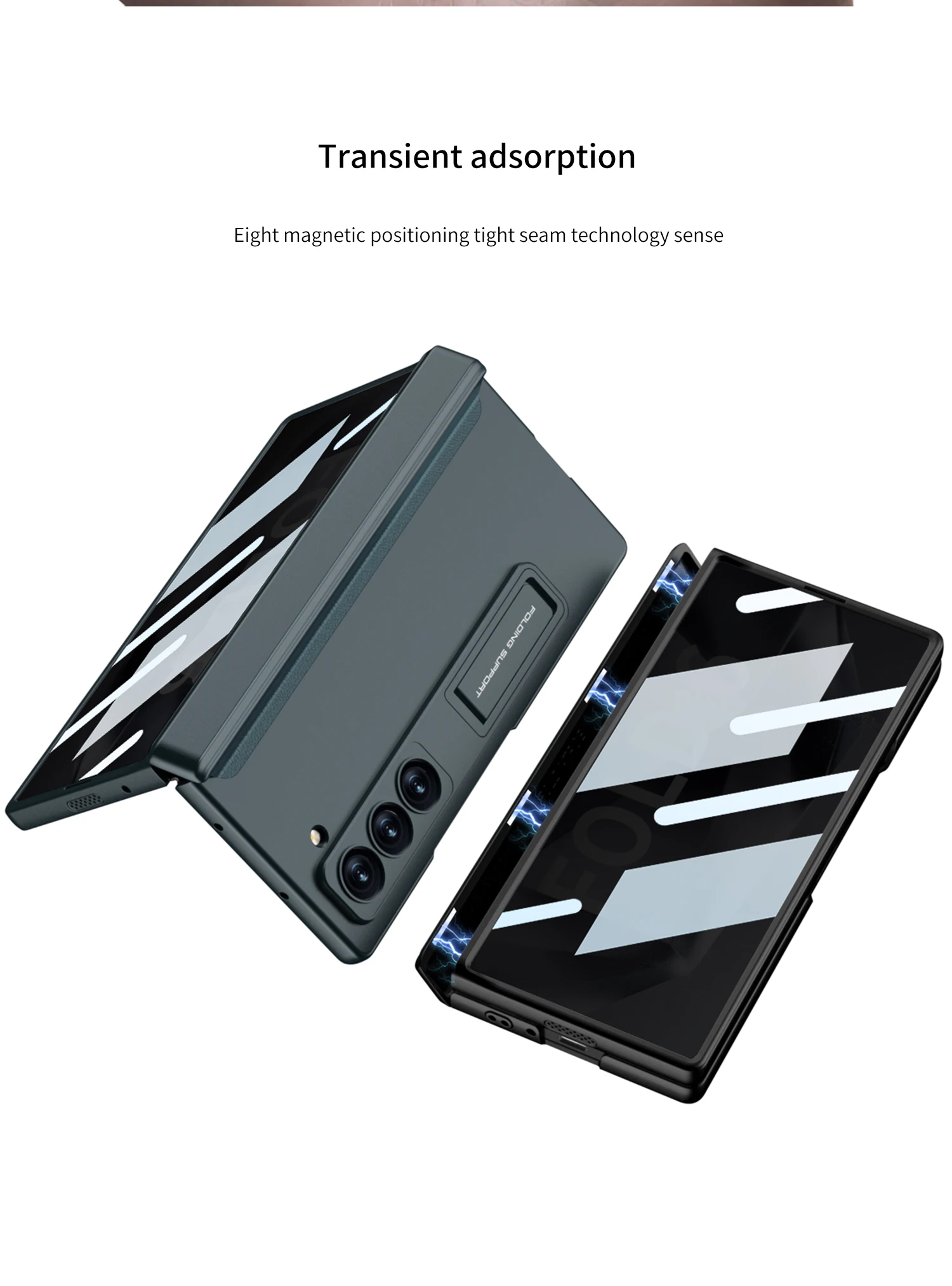 Full Protetction Case with Privacy Screen for Samsung Galaxy Z Fold 6 Case - onlinemegasale.com