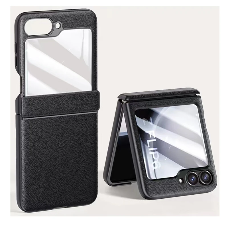 Shockproof Leather Case For Samsung Galaxy Z Flip 6 - onlinemegasale.com Shockproof Leather Case For Samsung Galaxy Z Flip 6 - onlinemegasale.com