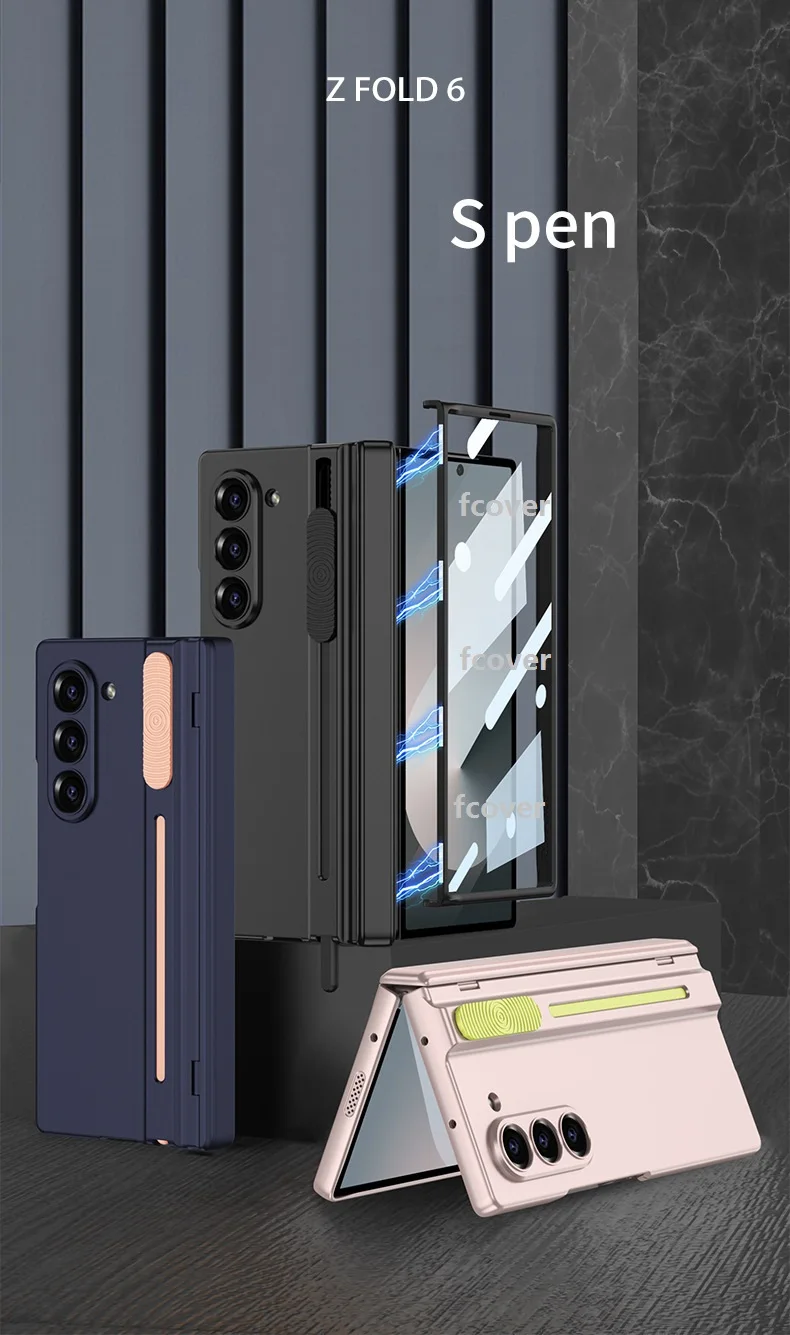 Full Protection Case with Pen Slot For Samsung Galaxy Z Fold 6 - onlinemegasale.com Full Protection Case with Pen Slot For Samsung Galaxy Z Fold 6 - onlinemegasale.com
