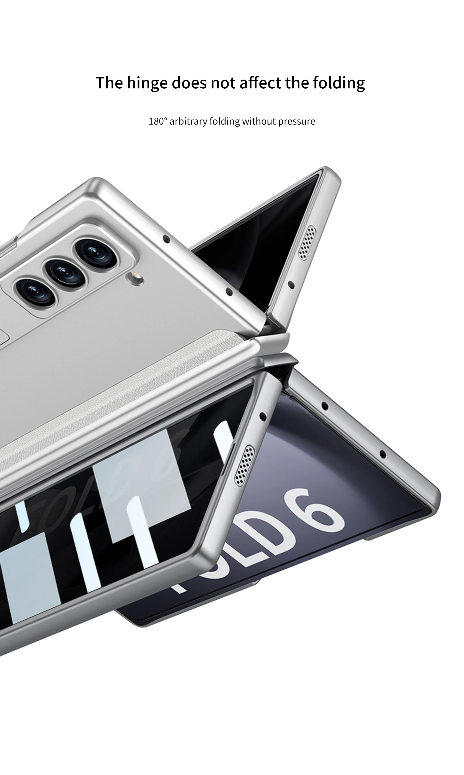 Full Protetction Case with Privacy Screen for Samsung Galaxy Z Fold 6 Case - onlinemegasale.com