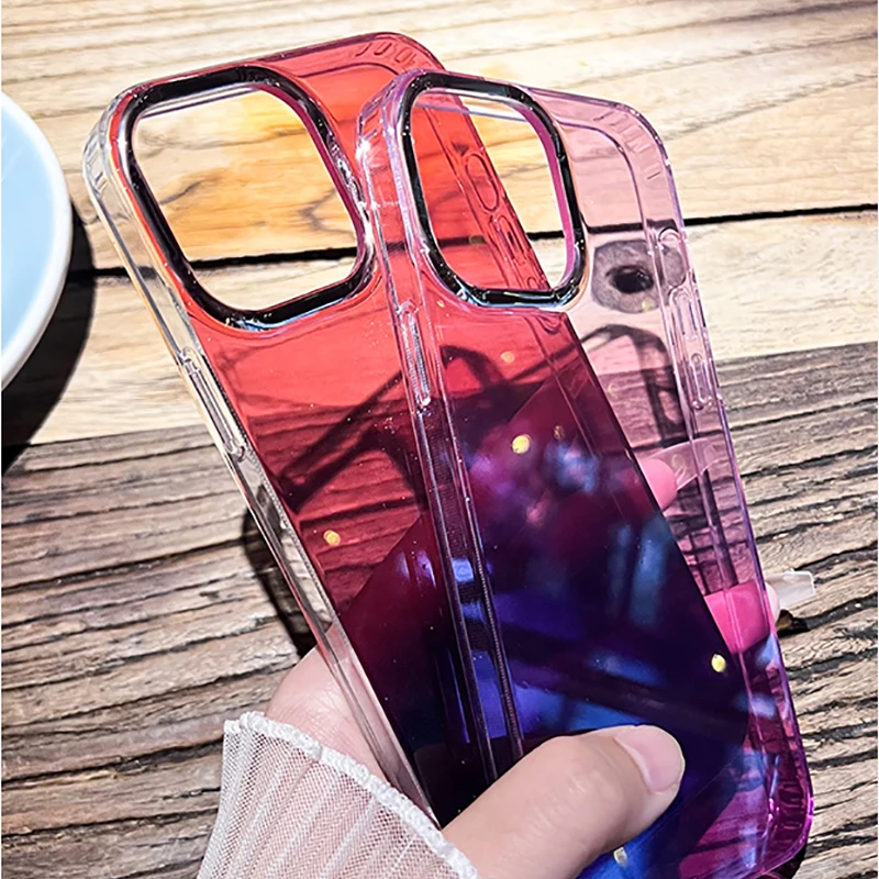 Luxury Fashion Glitter Bling Clear Phone Case For iPhone - onlinemegasale.com