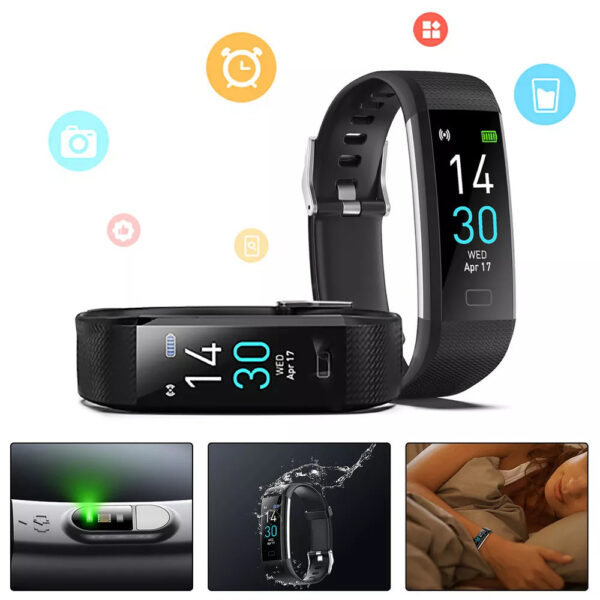 ECG Blood Oxygen Heart Rate Monitoring Smart Bracelet