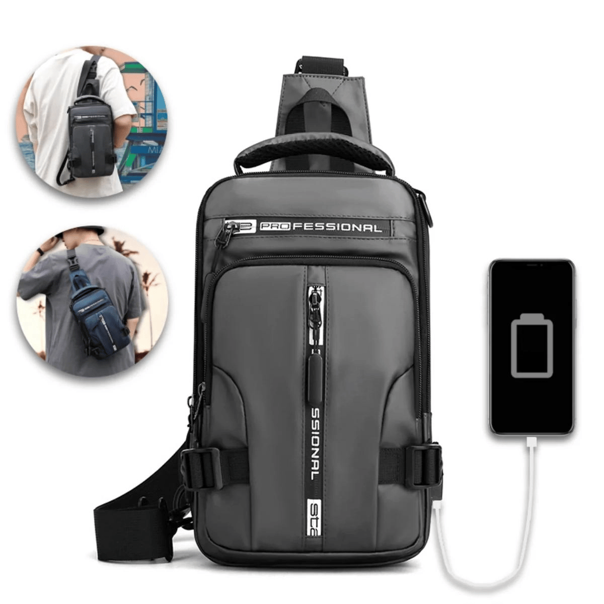 Smartunisexcrossbodybag Smart Unisex Crossbody Bag - onlinemegasale.com