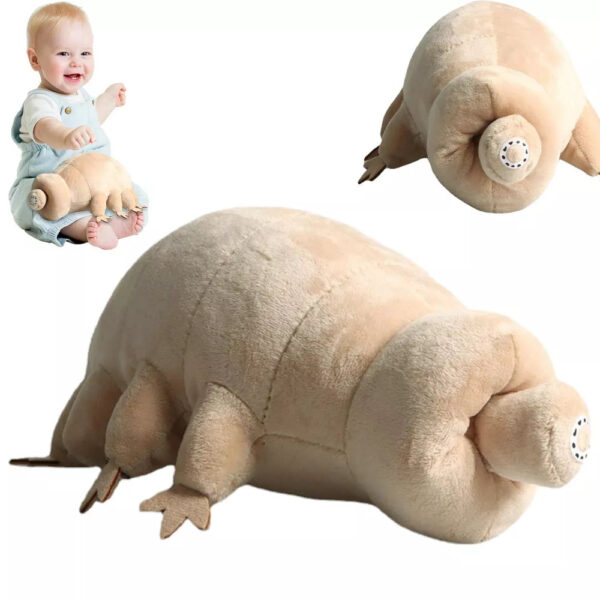 Water Bear Tardigrade Pillow Plush 3D Stuffed Animal