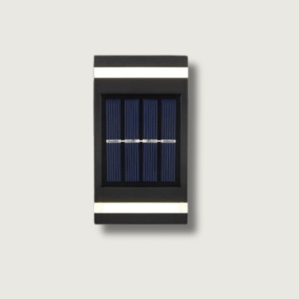 Dazzling Garden Lighting with the SolarFlora Solar Wall Lamp for an Enchanting Atmosphere