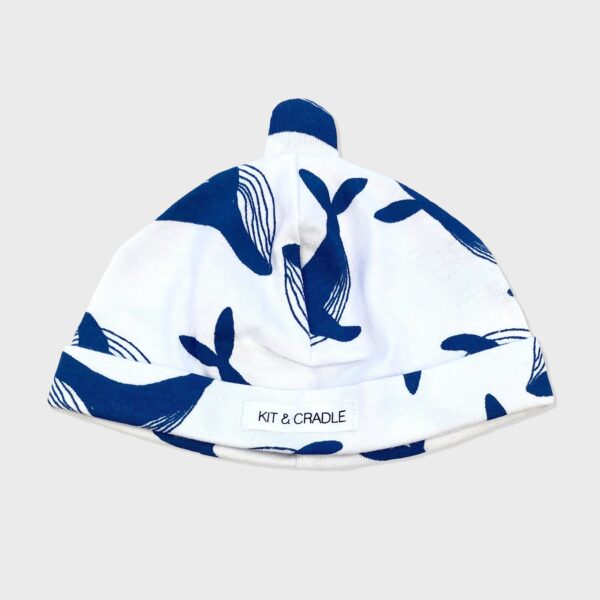 Newborn Beanie - Whale