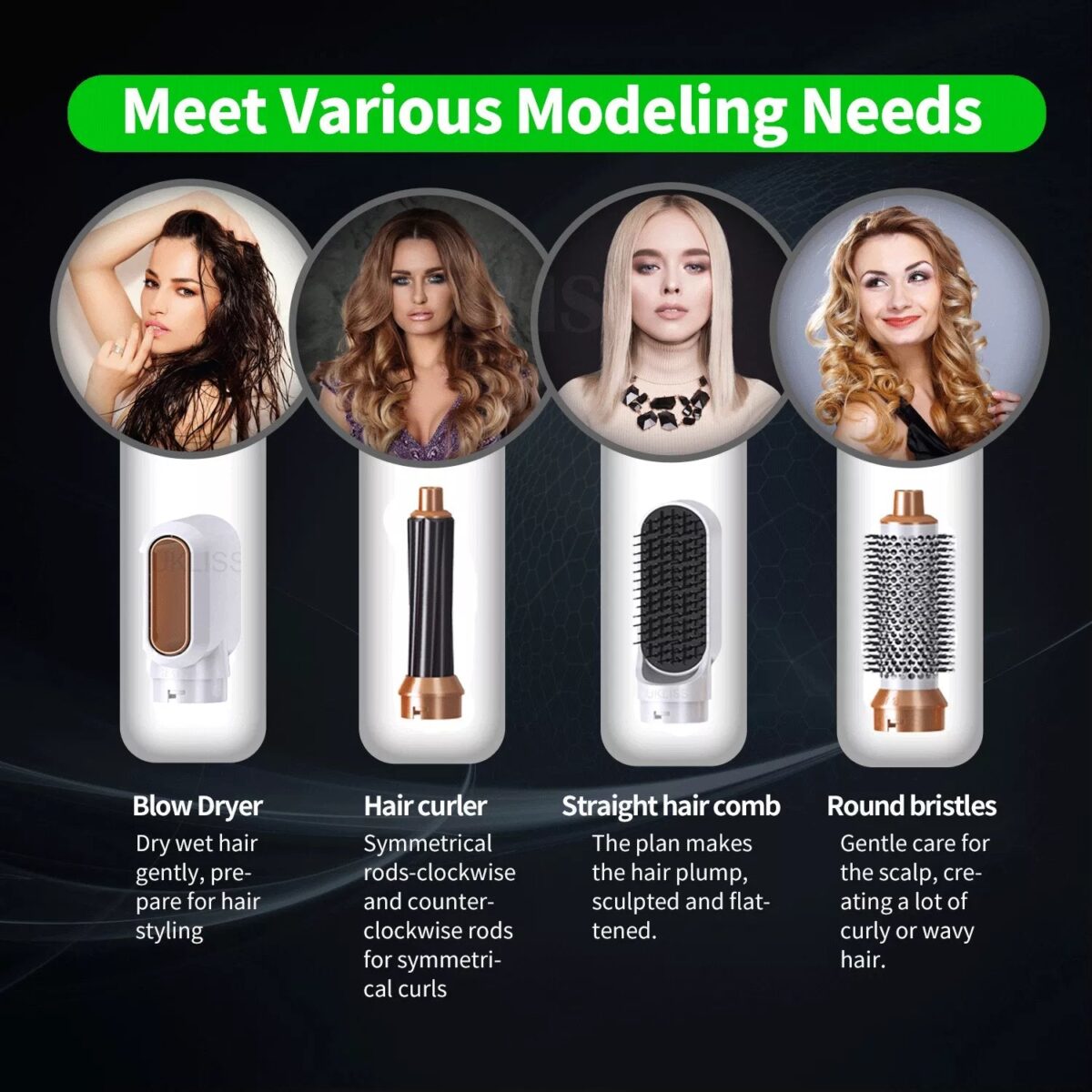 🔥 LIMITED TIME SPECIAL SALE 50% OFF ❤️ - Newest 5-in-1 Professional Styler - onlinemegasale.com