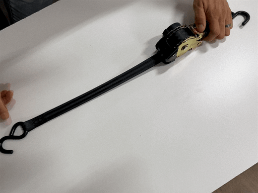 🔥 Retractable Auto Ratchet Strap with - onlinemegasale.com