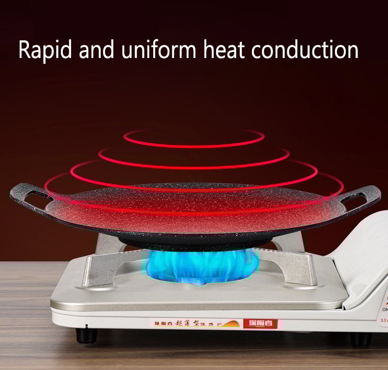 Multi-function Medical Sone Grill Pan Non-stick Pan - onlinemegasale.com