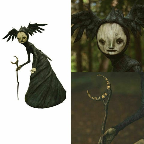 Nightmare Witch Resin Crafts Halloween Garden Decoration - onlinemegasale.com