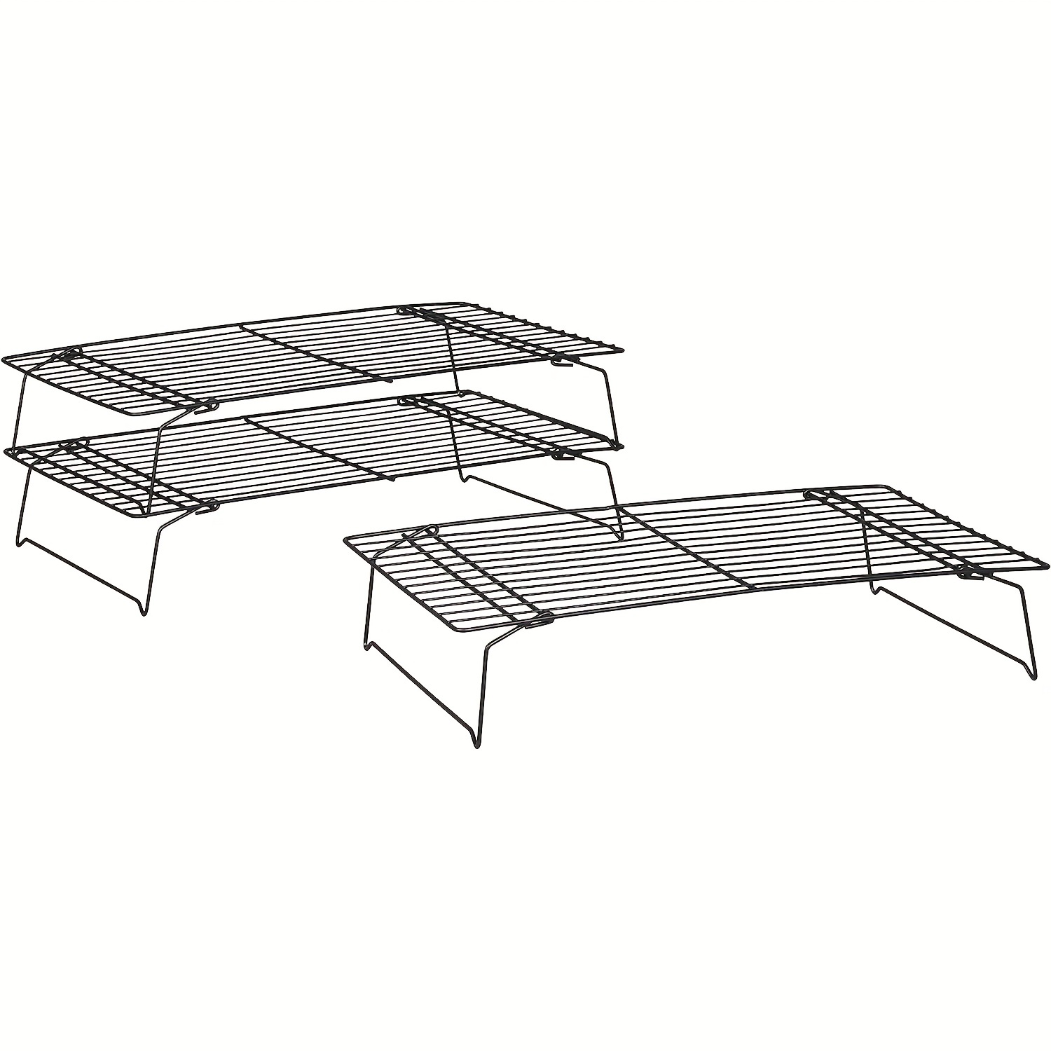 Cooling Rack, Foldable Stackable Bakery Cooling Racks - onlinemegasale.com