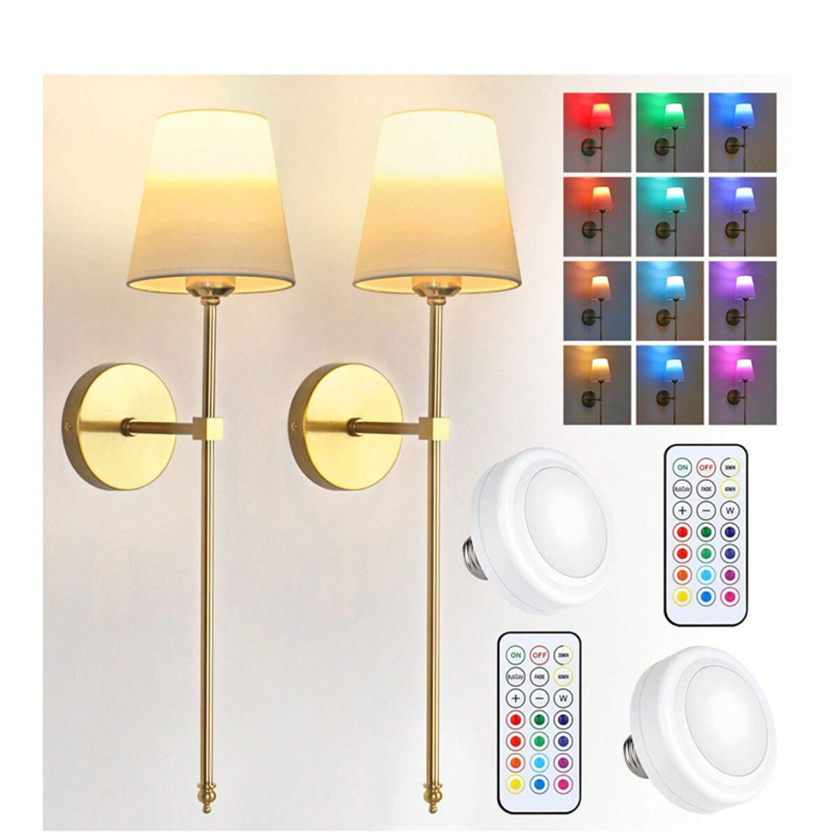 Simple modern bedroom bed wall lamp - onlinemegasale.com
