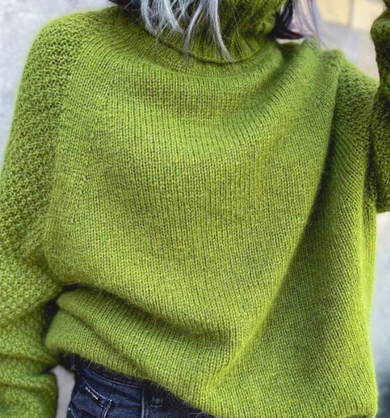 Dream™ - High Neck Knit Sweater