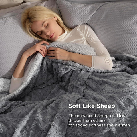 Snuggle Sherpa Blanket™️ - onlinemegasale.com