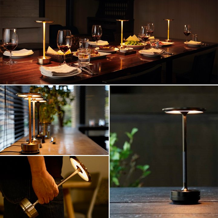 Cordless Table Lamp - Dimmable & Rechargeable Desk Light - onlinemegasale.com undefined