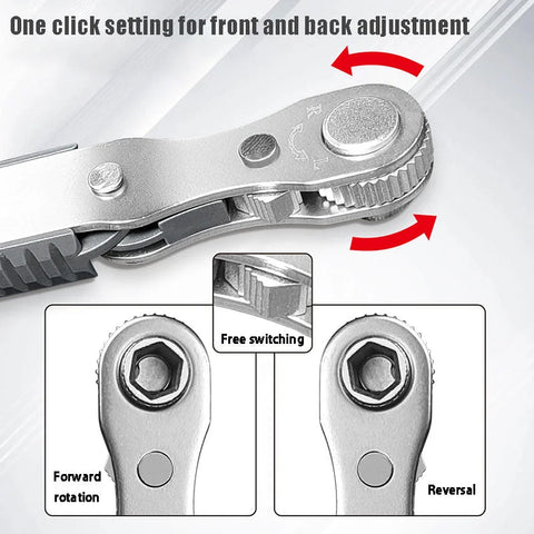 Bidirectional Ratchet Screwdriver Set - onlinemegasale.com