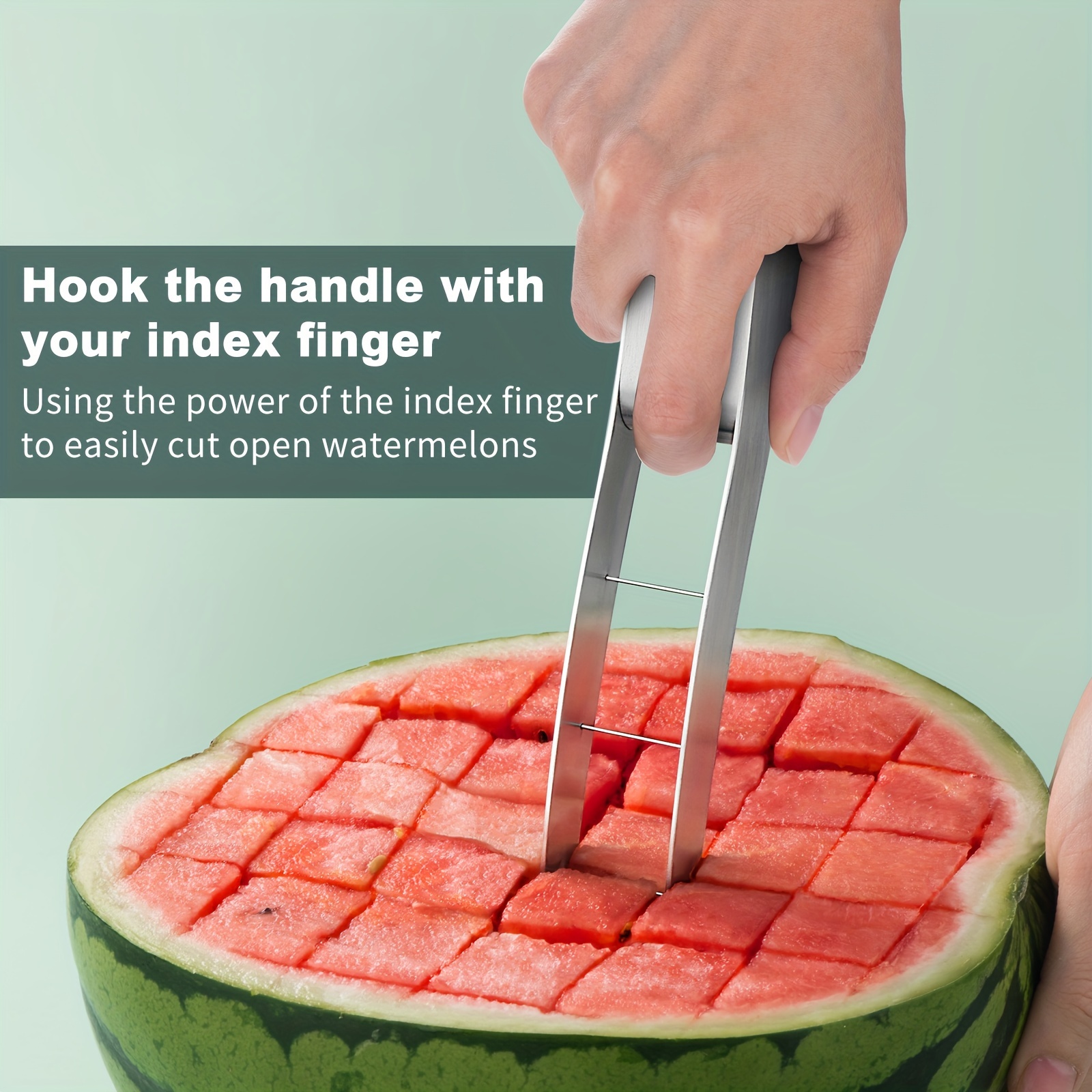 Quick and Safe Watermelon Cutter - onlinemegasale.com