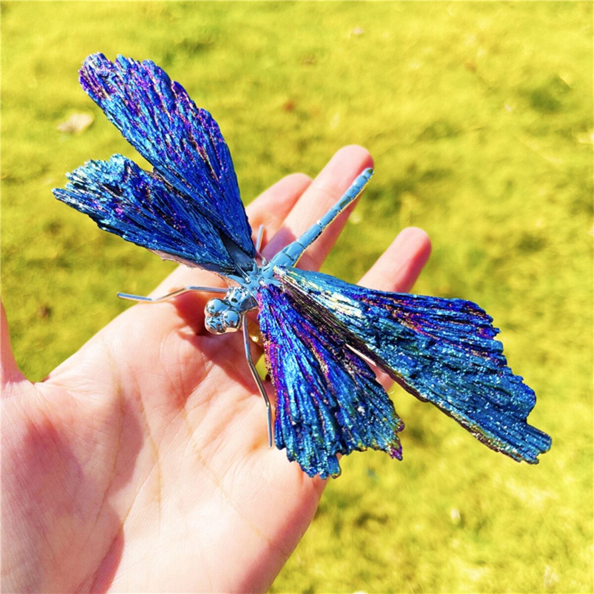 AURA TOURMALINE KYANITE DRAGONFLY - onlinemegasale.com
