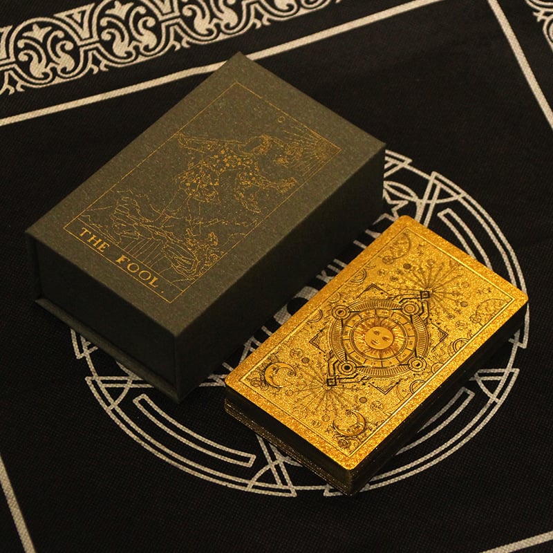 🔥Explore the Mystical World of Tarot Gold Foil Tarot - onlinemegasale.com 🔥Explore the Mystical World of Tarot Gold Foil Tarot - onlinemegasale.com