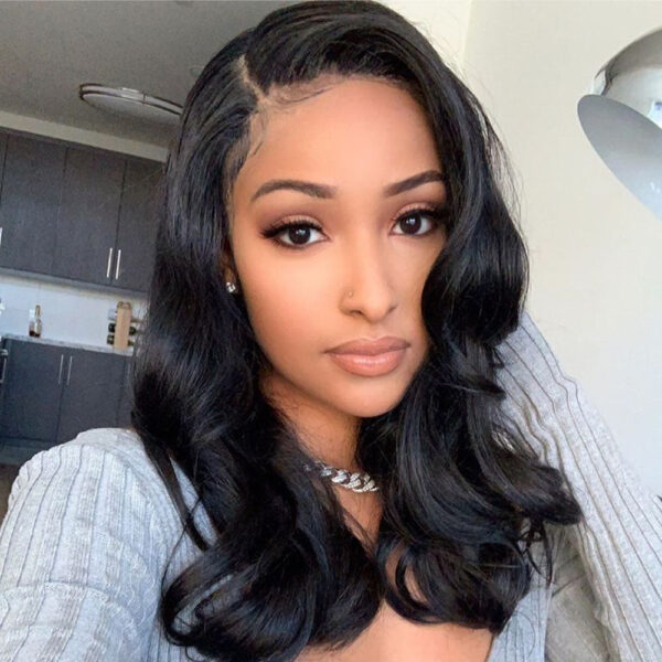 Cranberry Body Wave Lace Closure Bob Wigs For Black Women