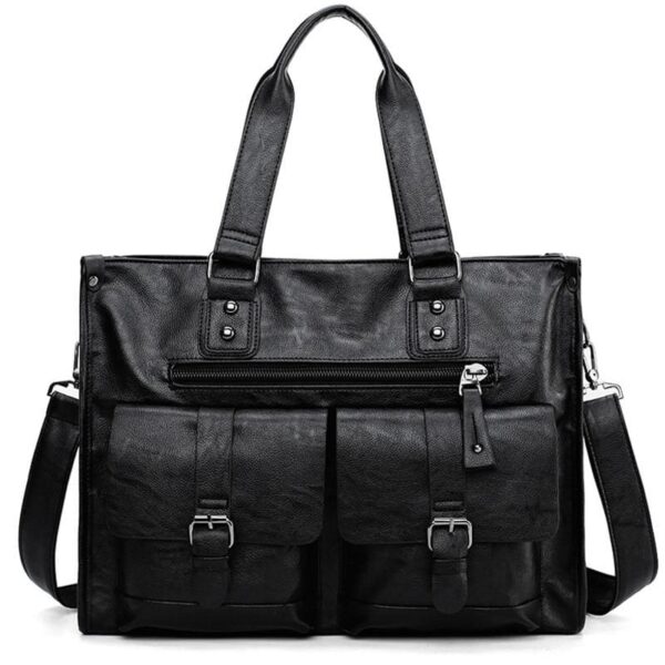Business men shoulder bags large capacity black