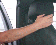 2-in-1 Car Headrest Hook and Phone Holder - onlinemegasale.com