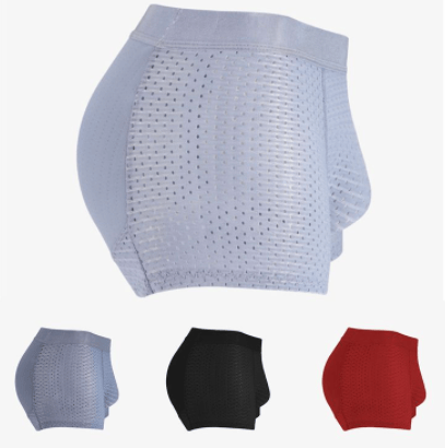 Ice Silk Breathable Men's Boxer Underwear - onlinemegasale.com