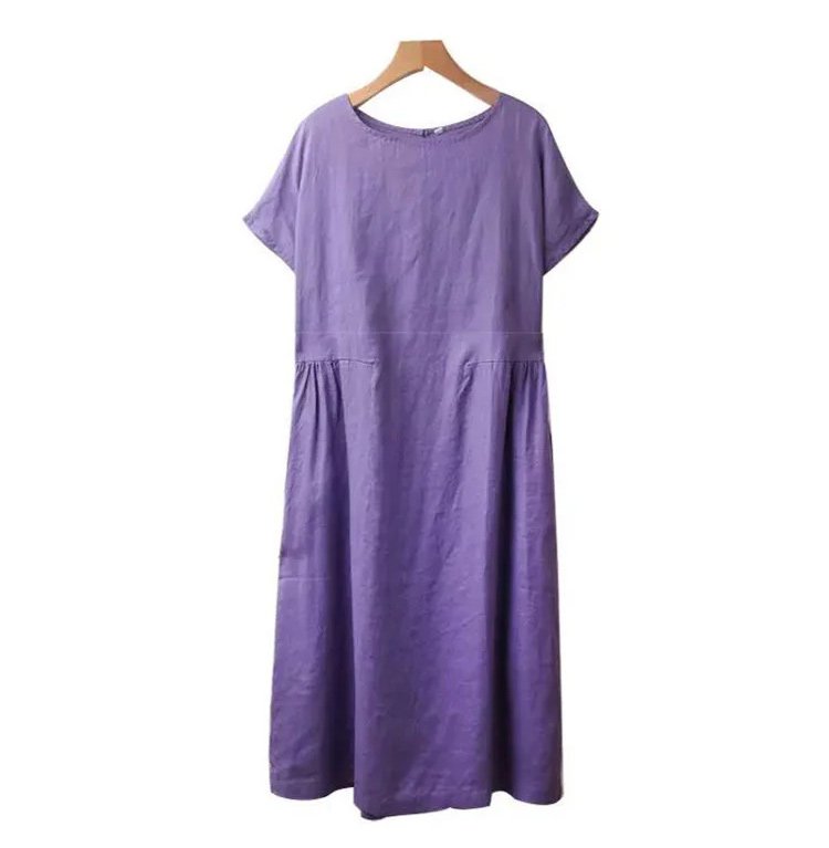 1624352812204115.jpg 🔥HOT SALE🔥 Japanese Style Linen Cotton Dress(50%OFF) - onlinemegasale.com