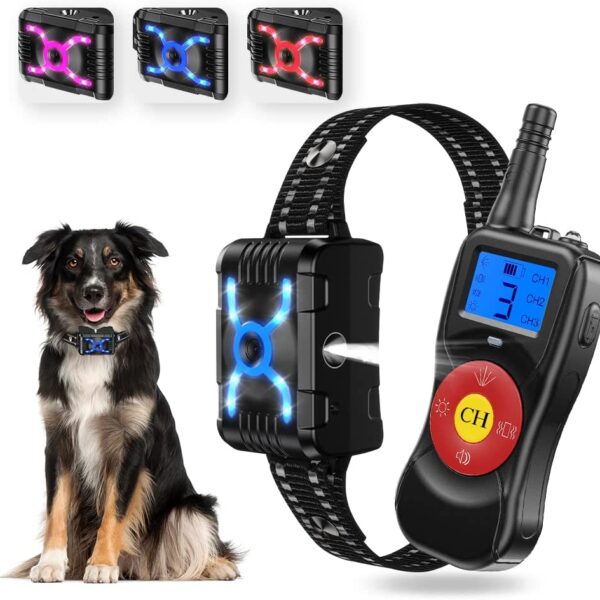 Remote-Controlled Citronella Spray Bark Collar - Effective Dog Training Solution