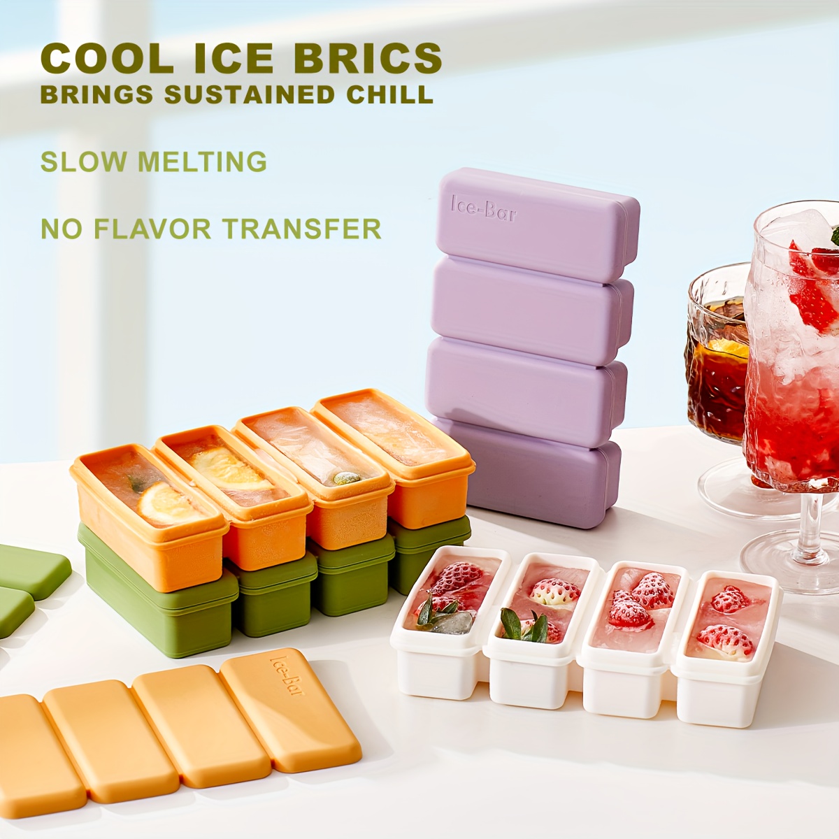 Silicone Ice Cube Tray - onlinemegasale.com