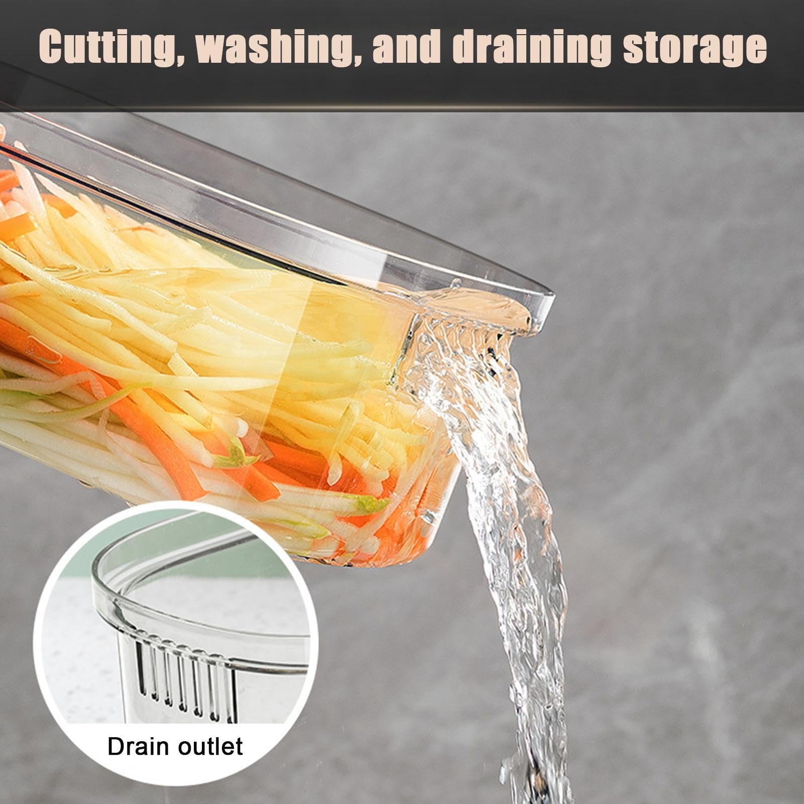 🌸The most convenient chopping tool✨Multifunctional Vegetable Slicer - onlinemegasale.com